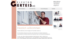 Desktop Screenshot of gerteis.ch